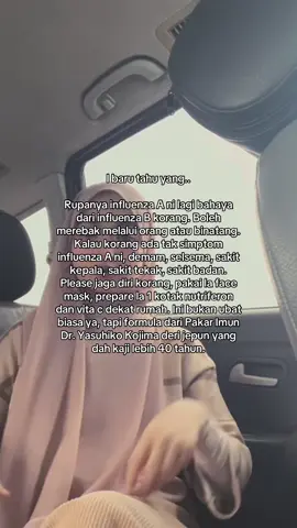 takecare korang🥹 #influenza #vitaminc #nutriferon #fyp 