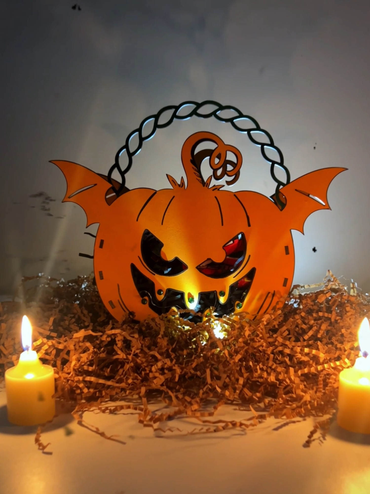 👻 ¡Octubre llegó con todo el poder del láser! 🎃 Mira este diseño cortado con precisión por nuestras máquinas C4V Laser ⚡. 👉🏻 Cuéntanos en los comentarios qué otra idea de Halloween te gustaría que hagamos 👈🏻 #C4VLaser #Halloween2025 #EmprendeConLaser #IdeasCreativas #CorteLáser