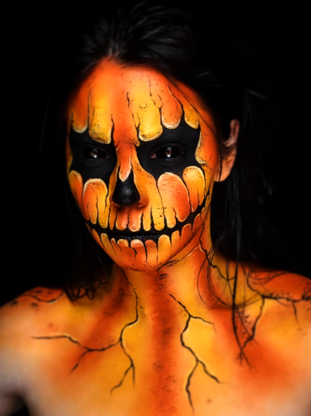 Halloween is back🎃 ib makeup: @ashleyartistry #halloweenmakeup #makeupartist 