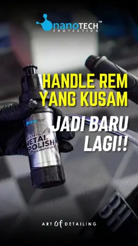 ONE STEP METAL POLISH bikin semua jenis logam jadi kinclong lagi #nanotechprotection  #onestepmetalpolish #metalpolish #pengkilapknalpot #pengkilapmotor 