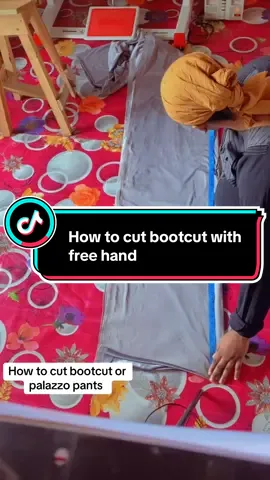 #keemahfashion_fabric #sewingforyoupage #easytutorials #bootcutpant #sewingtiktok  