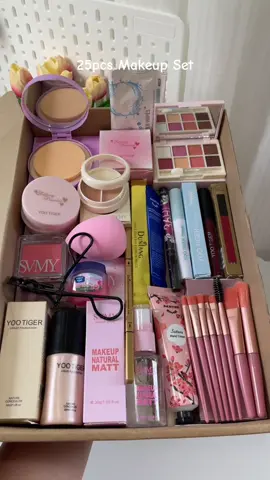 25pcs Makeup Set 💞 #makeup #makeupset #cosmetics #beautyproducts #viral 
