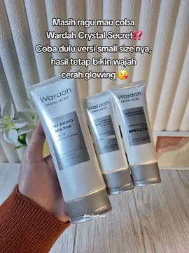#wardahcrystalsecret #skincareroutine 