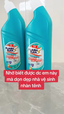 Nước tẩy bồn cầu flashman đỉnh lắm luôn #xuhuong  #viral #tayboncauflasman #flashman#giadunghana86 