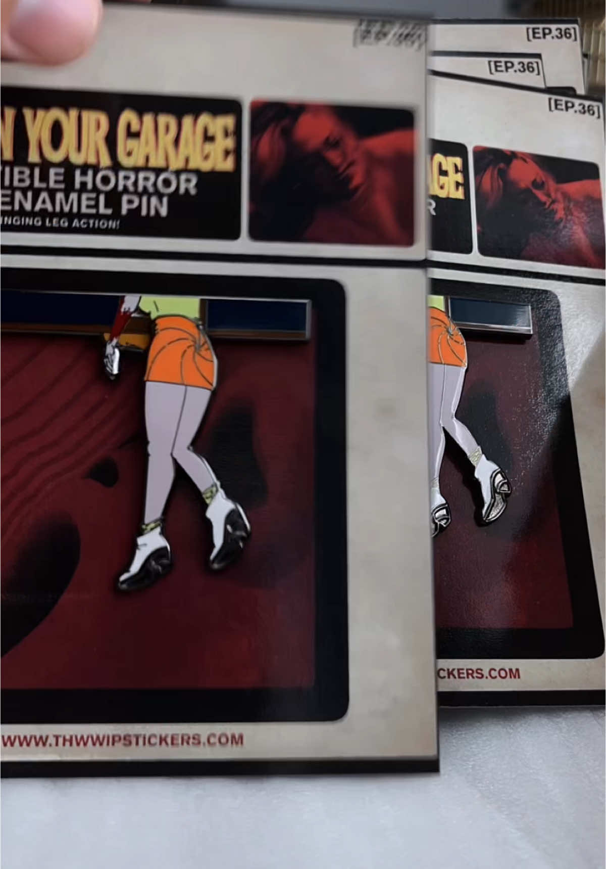 Hey my dudes it’s spooky lake month…I mean It’s soooky season! I may not be as cool as @Geo but my pins are! Lol So grab your Tatum Pin while you still can! #screammovie #enamelpins #decorativepins #horrormovie #horrortok #scream 