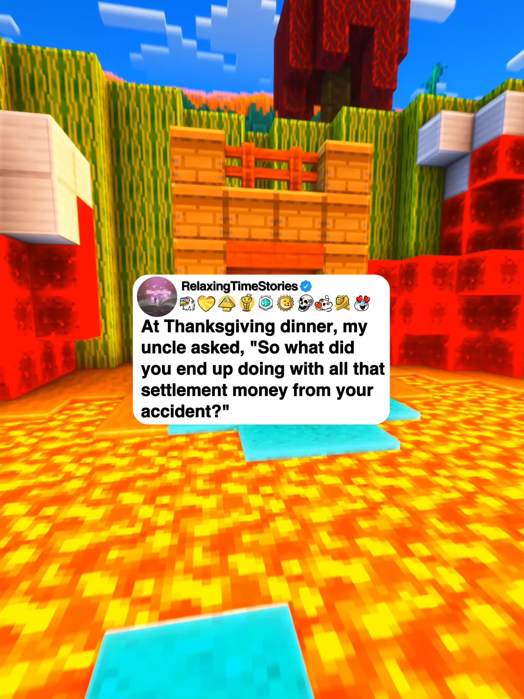 At Thanksgiving dinner, my uncle asked, 
