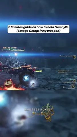 2 Minutes guide on how to Solo Nerscylla (Savage Omega/Any Weapon) Monster Hunter Wilds | HOW TO BEAT SAVAGE OMEGA - Complete Guide, Tips & Tricks #monsterhunterwilds #mhw #mhwi #monsterhunter #monsterhunterrisegameplay #capcom #gaming #lore #story #gamingcommunity #videogame #videogames