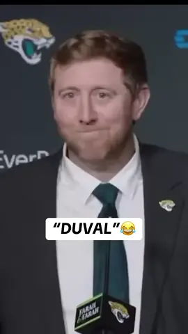 New Jaguars Head Coach, Liam Coen says “Duval” 😂