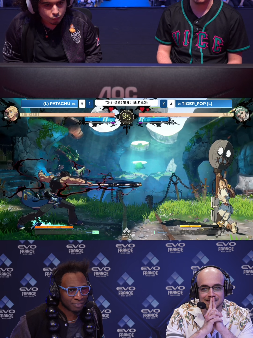 Your #EvoFrance2025 Guilty Gear -Strive- Champion, Tiger_Pop! The winning moment powered by Nacon!