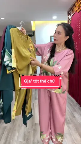 Tranh thủ gja’ tốt mua vài bộ ko là tiếc lắm ạ #xuhuong #thoitrangtrungnien #thoitrangnu #dobo #dobotrungnien 