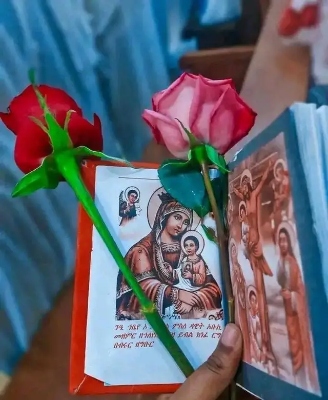 ፅጌ#ድንግል_ማርያም_እናቴ #ፅጌማህሌት #አንቺን_የያዘ_ምን_ይጎልበታል #CapCut #እመብርሃን_የአለም_ብርሃን 