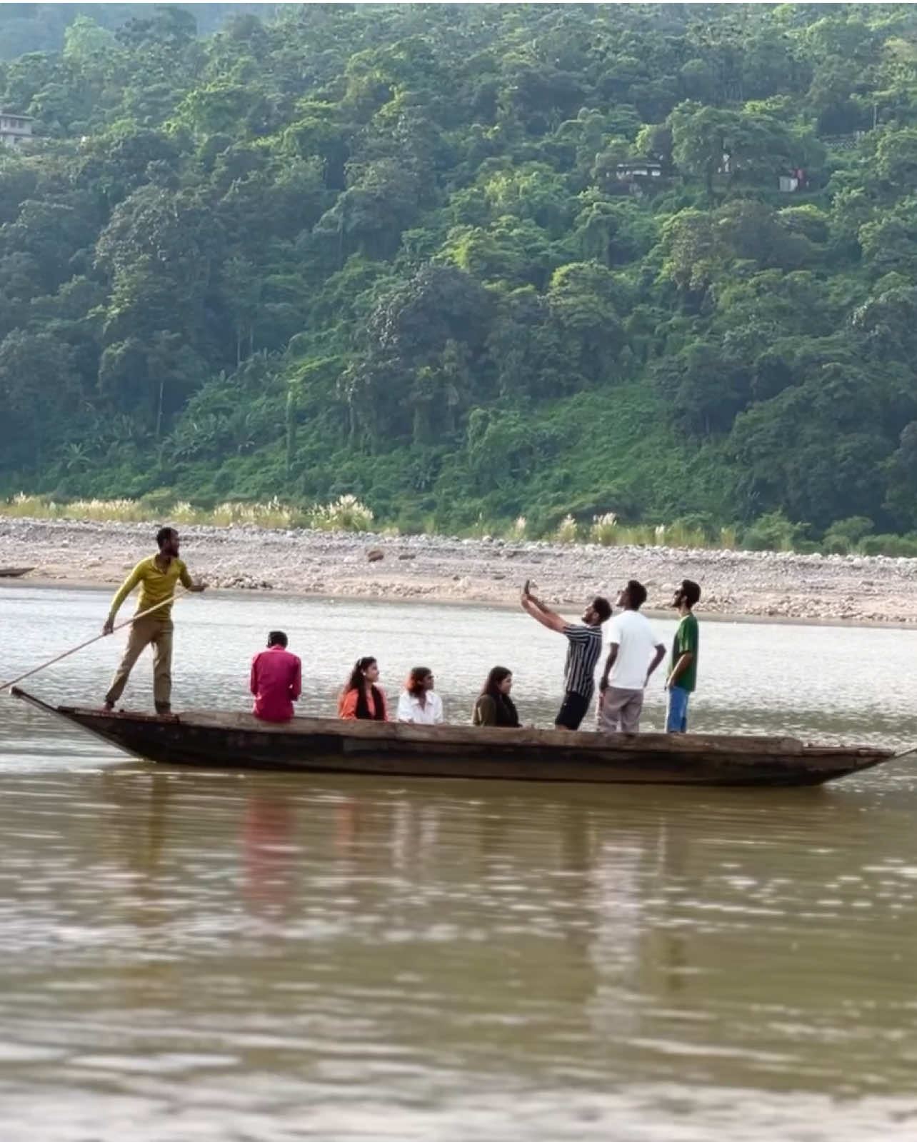সকল বাকায় বাইলাম নৌকা হায়রে বাতারে না জানি রে দুরন্ত প্রবাসে।❤️🫶🌿 #foryou #view #naturalphotography #NatureLove #jaflongview 