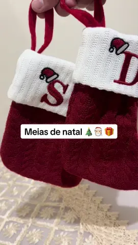 Já pode postar itens natalinos ? 🤩  Meias de natal que comprei na shopee 😍🎄🎅🏻 Vou deixar o link nos comentários 🚨   #natal #natalina #meias #merrychristmas #decoracaonatalina 