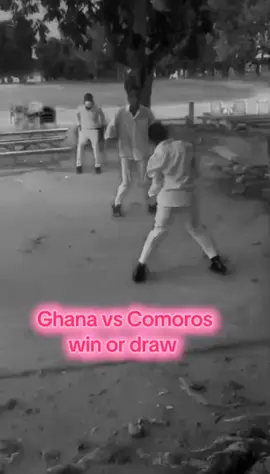 Ghana vs Comoros  win or draw 