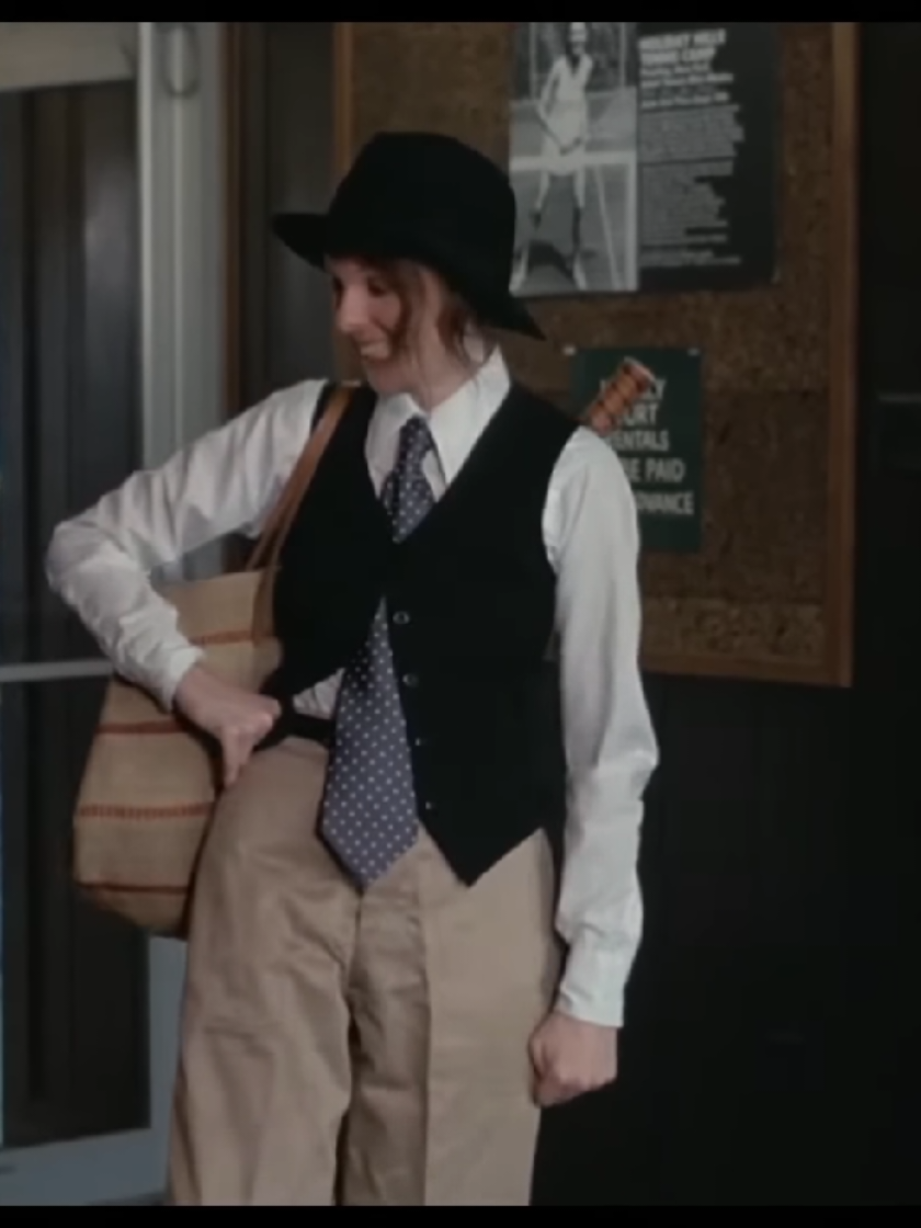 Annie Hall.  One of my absolute favorites! #anniehall #dianekeaton #woodyallen #movies #rip 
