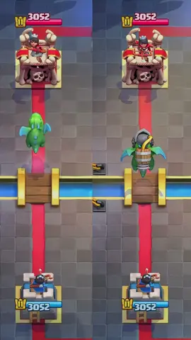 Baby dragon VS Inferno dragon #clashroyale #supercel #babydragon #infernodragon #minipekka 