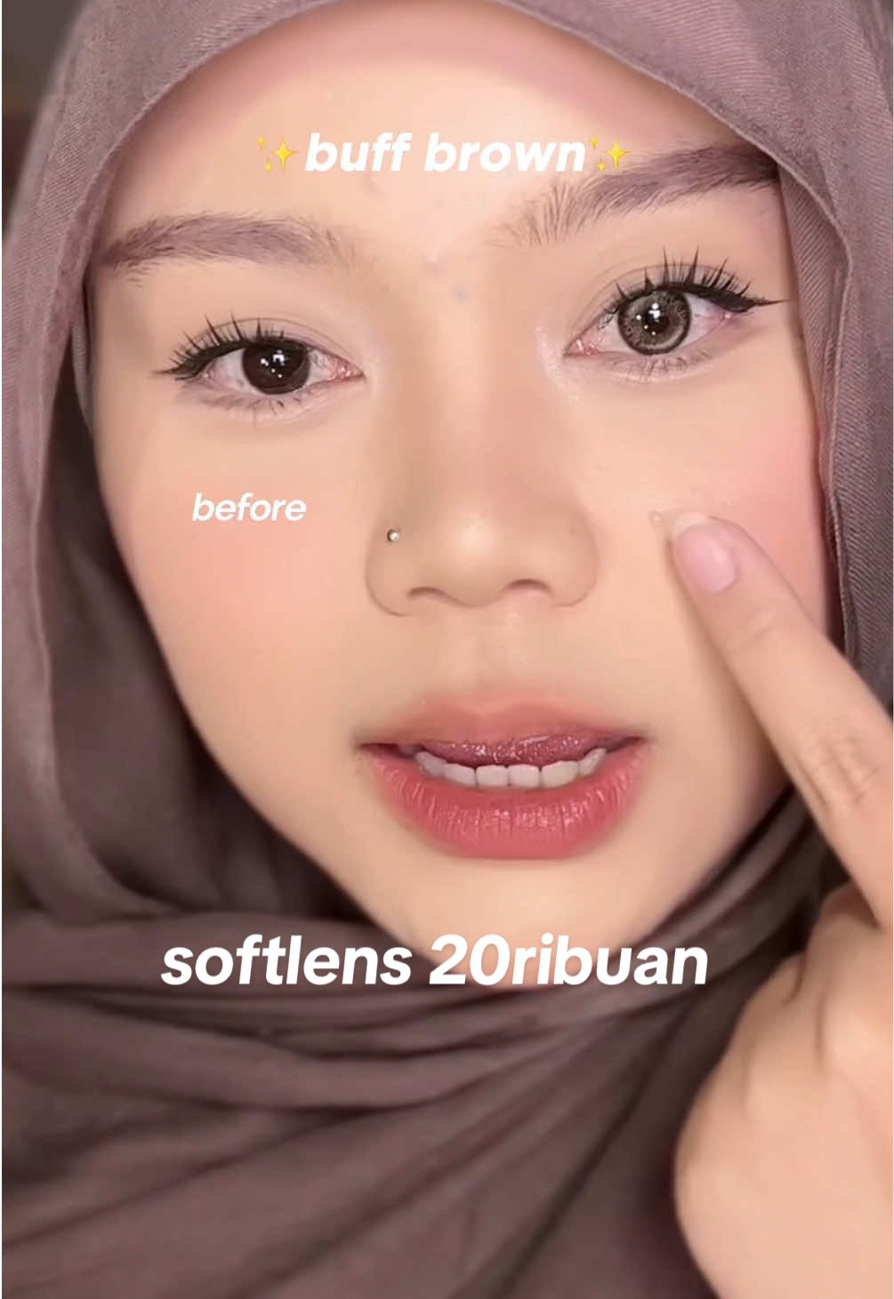 terlalu unreal saking cantiknya kaya pake filter softlens🥹🥹😭💋💋 #yourlittlejelly #magisterlens #magistersoftlens #softlensgradasi @Magistersoftlens.id 