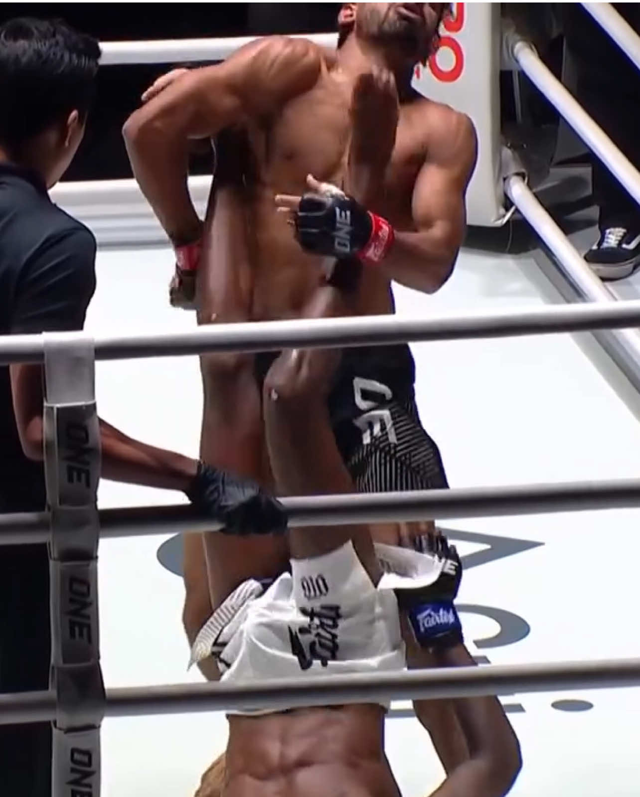 Put him OUT COLD 🥶  🎥 @ONE Championship  