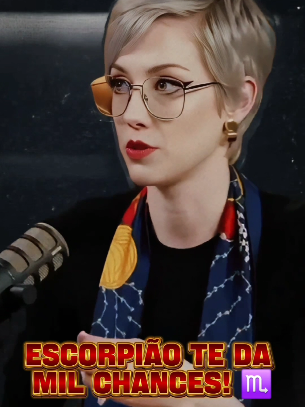 Escorpião te da mil chances! ♏️ #escorpiana #escorpiao #escorpião #escorpiano #escorpiao♏️ 