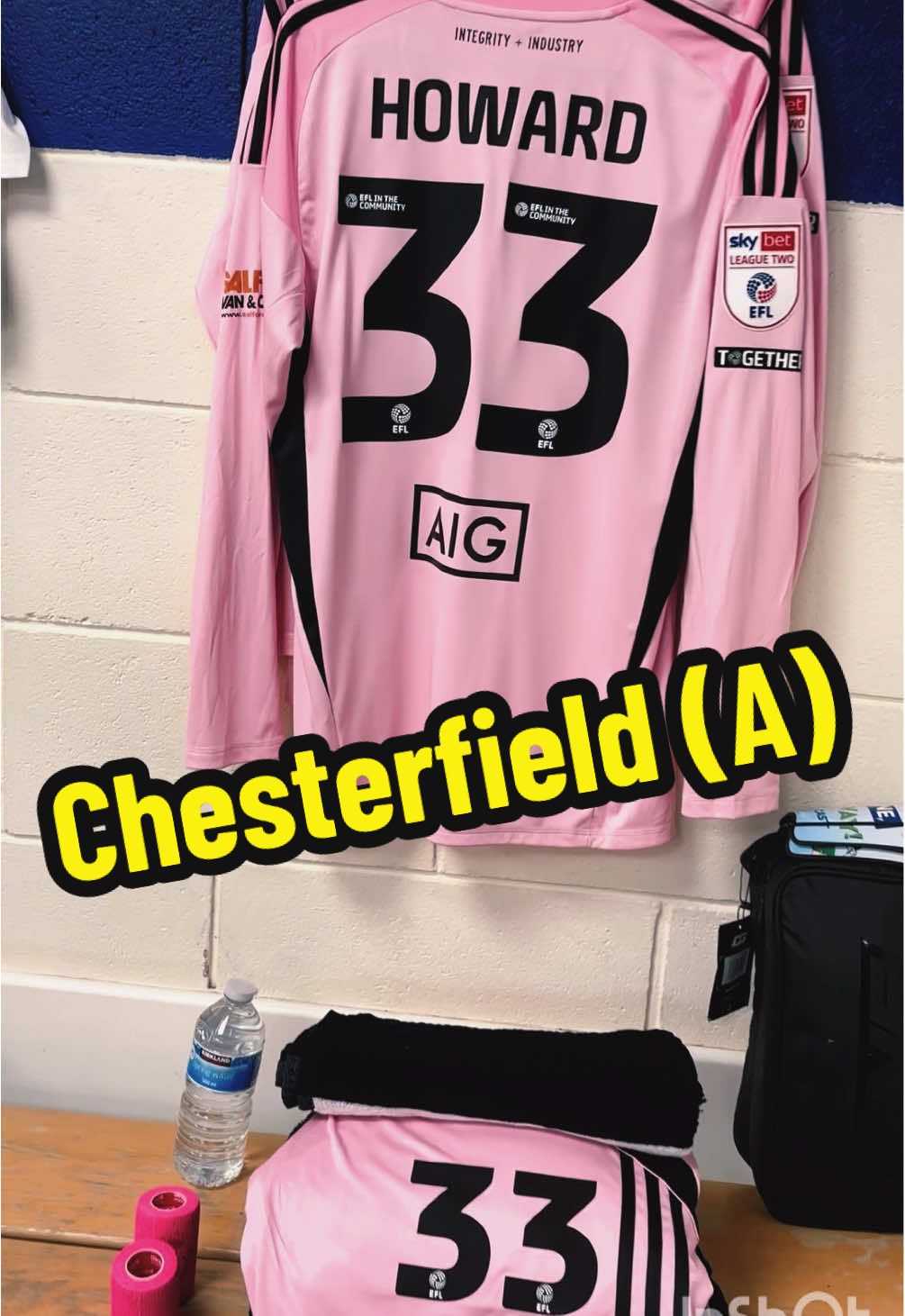 Chesterfield (A) ⚽️ #salfordcityfc #fyp #football #scfc #fireball 