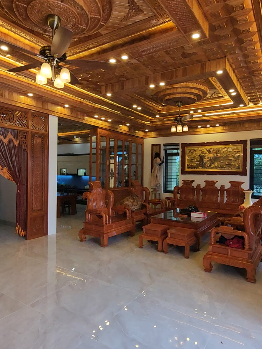 mẫu nhà vườn đẹp tân cổ điển 15 x 15 bốn phòng ngủ 3wc ngôi nhà báo hiếu bố mẹ#phongthuy #nhadepntn #nhavuondep #xuhuongtiktok #bietthu 