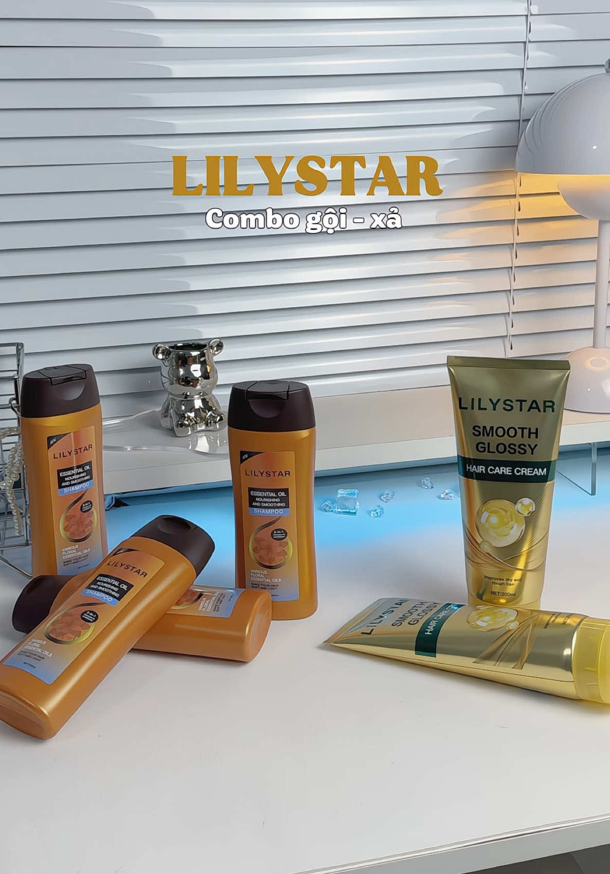 Hình như gội xả nhà LiLystar set nhầm giá hảaaa 🗣️ #lilystar #myhair #haircare #goixa #tocdep 