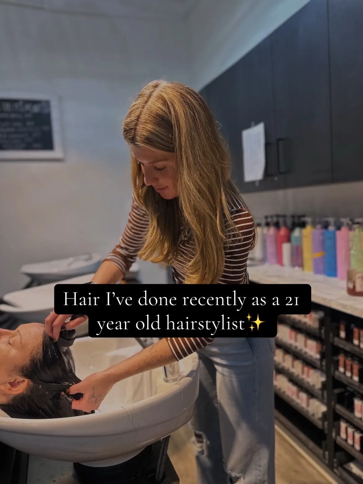 Looking for a new hairstylist? Message me:)  #iowahairstylist #blonding #highlightshair #brunettebalayage #hairtok 