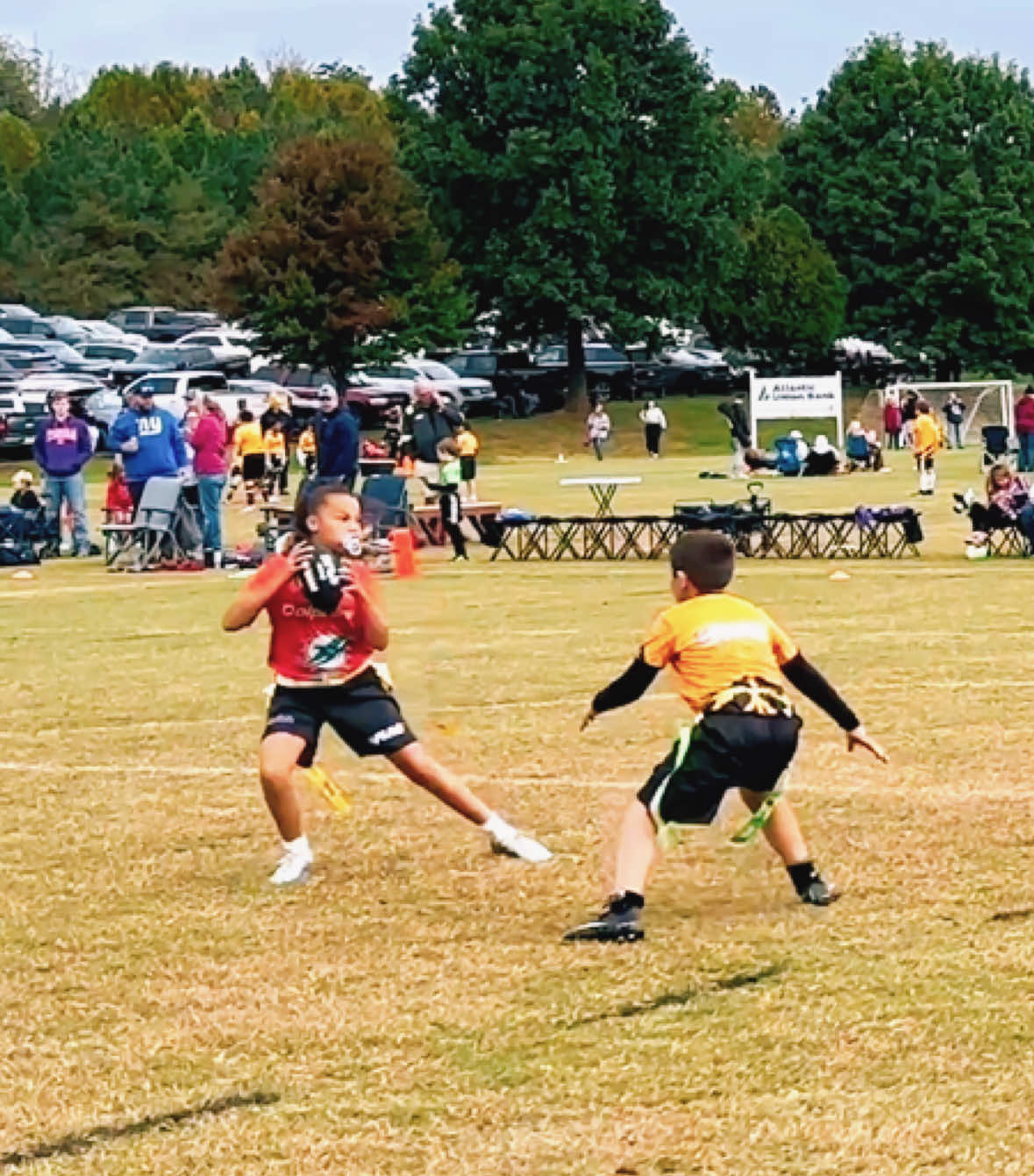 Faith + Family + Football 🏈 that’s the formula 💯 #fyp #discover #talent #girl #youthsports 