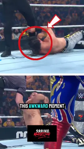 Did You Catch this Awkward Moment at Crown Jewel?