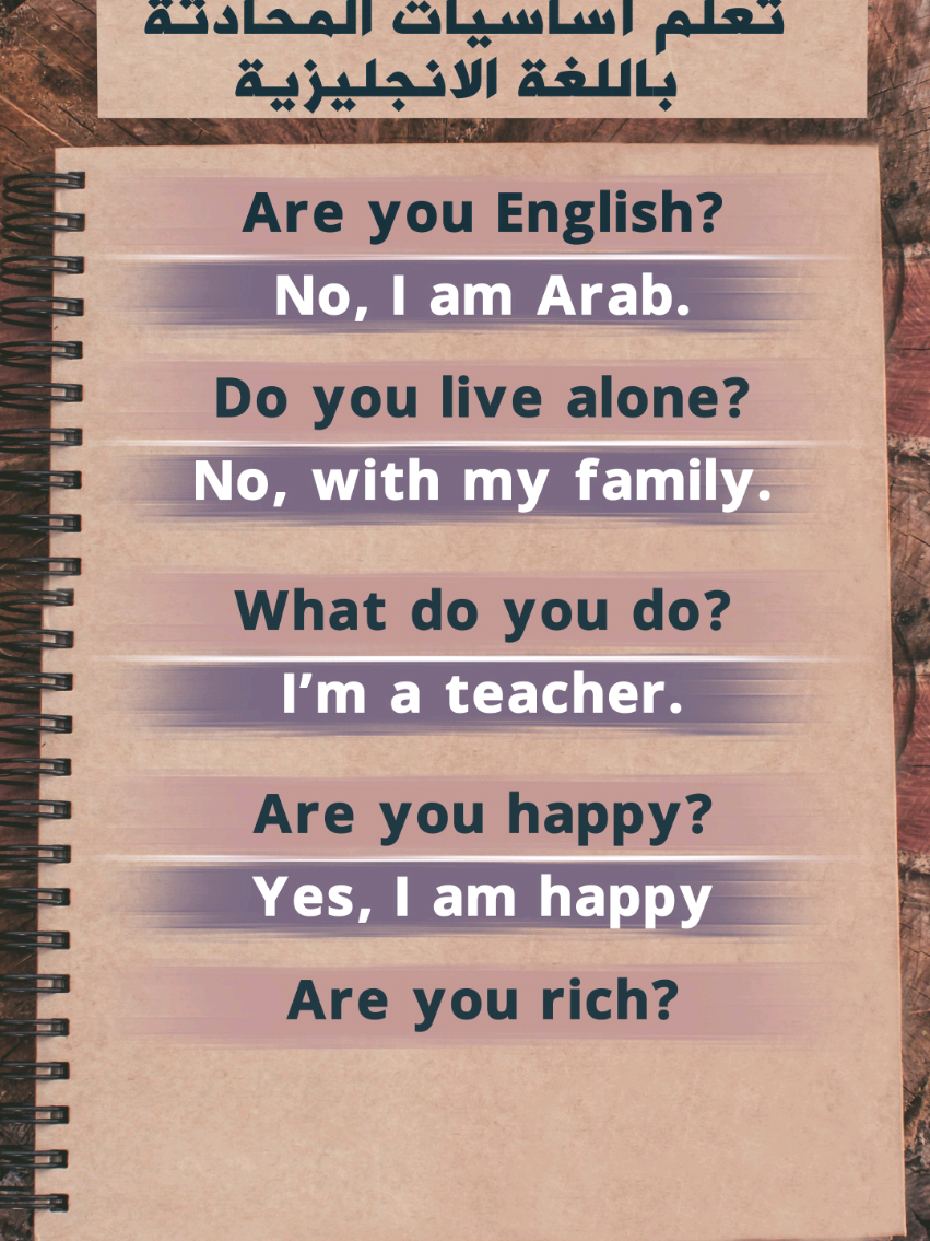 تعلم أساسيات المحادثة في اللغة الانجليزية طريقة تعلم اللغة الانجليزية  محادثات يومية تعلم اللغة الانجليزية تعلم انجليزي بسهولة انجليزي اولى ابتدائي كلمات انجليزية جمل انجليزية #انجليزي #تعلم_الانجليزية #اللغة_الانجليزية #الانجليزية #انجليزي_مبسط 