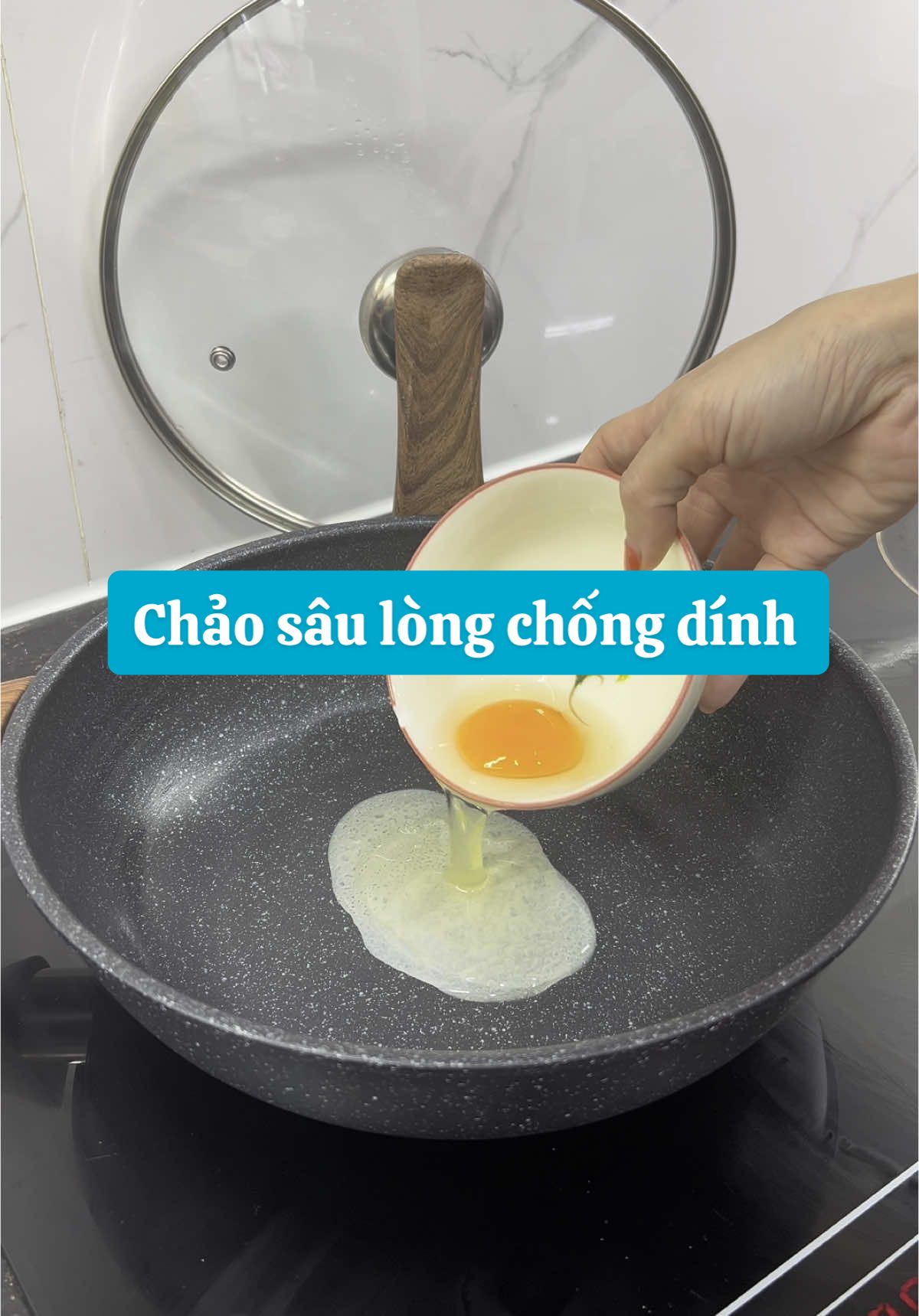Chảo chống dính sâu lòng size 26cm #giadungphuclong #chaosaulong #chaochongdinh 
