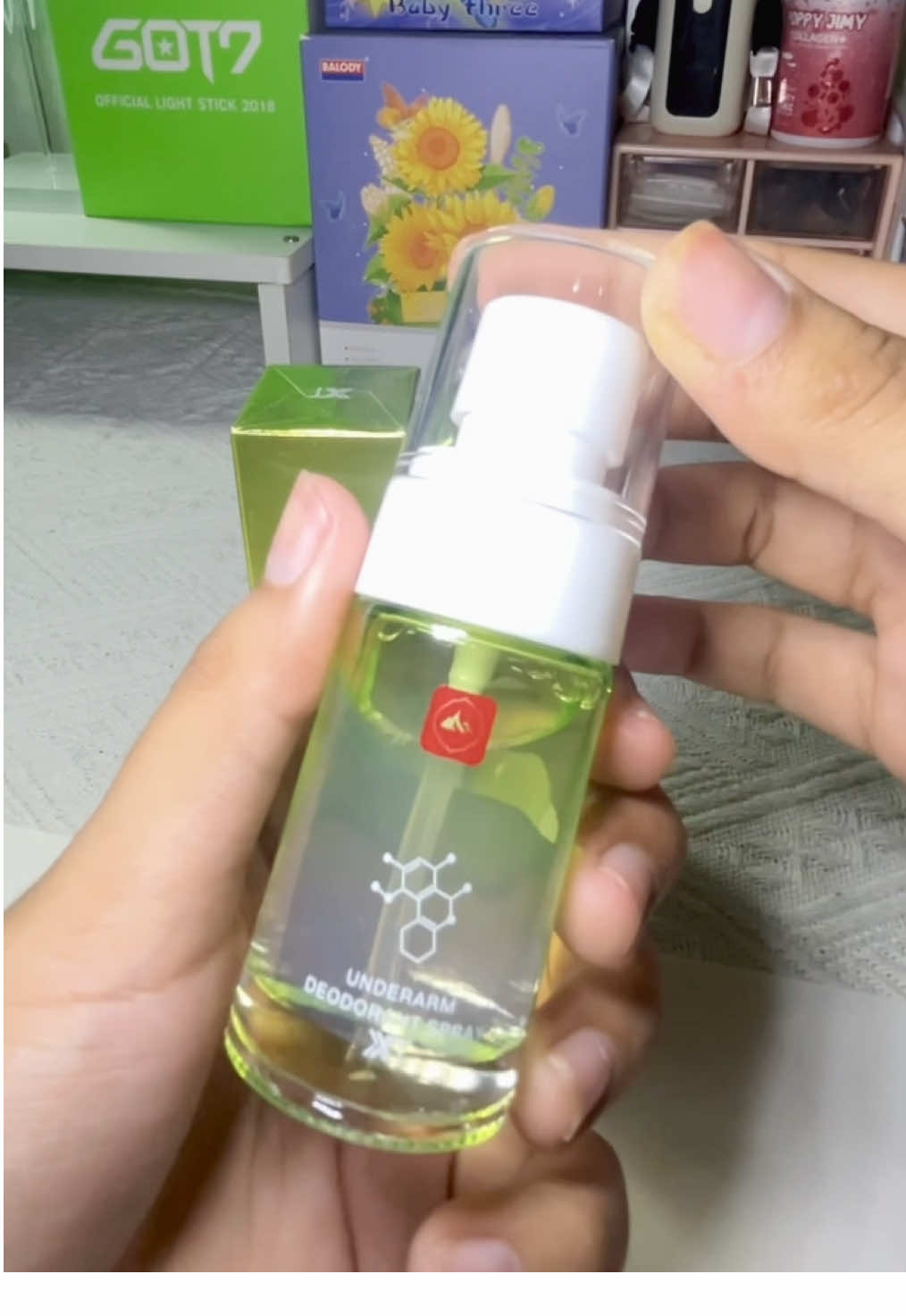 #รีวิวบิวตี้ #สเปรย์ระงับกลิ่นกาย 