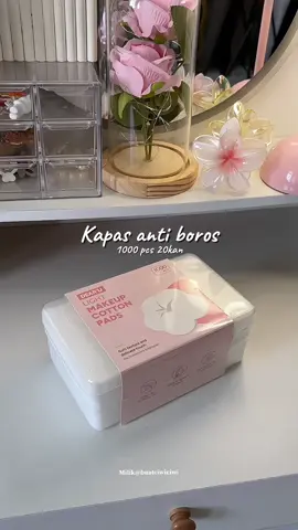Bakal hemat berbulan bulan kalo beli ini😍#cottonpads #makeupcottonpads #kapaswajah 
