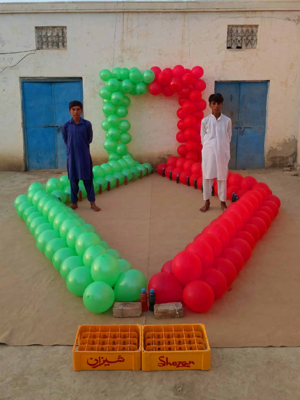 Fantastic 550 Balloon 🎈🎈 48 Bottles 🍾 Challenge #viral #games #challenge 