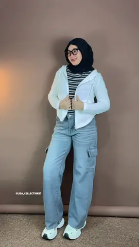 Warna abu baguss, cargo jeans wiskerrr