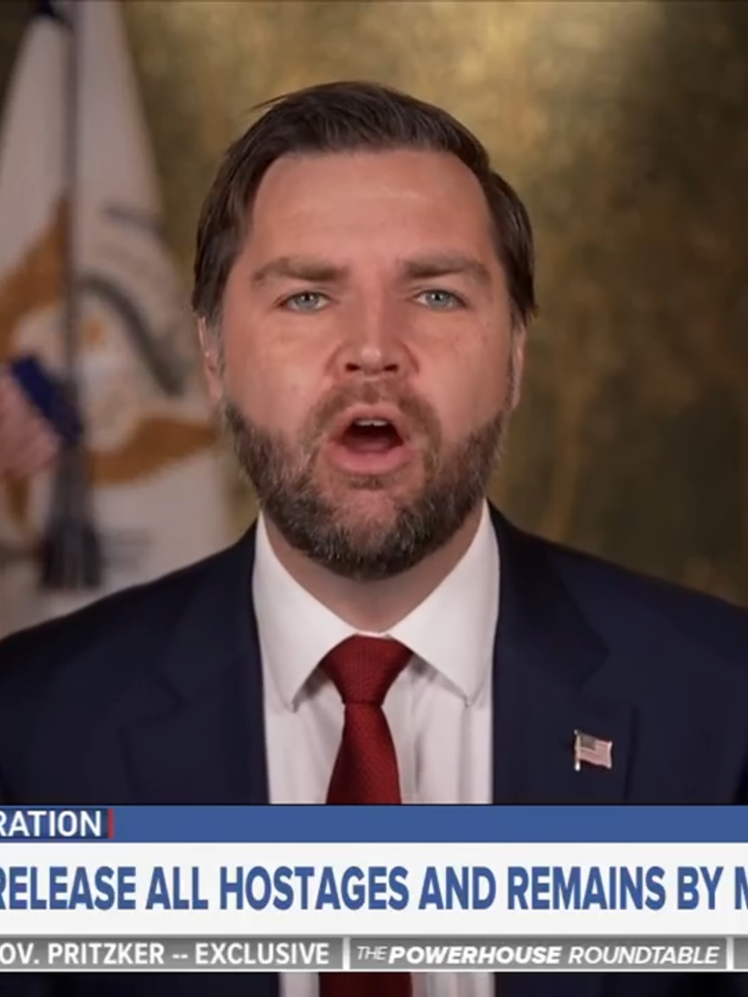 Vice President JD Vance confirmed to ABC News' George Stephanopoulos that Hamas has said they are holding 20 living hostages, and that those hostages are expected to be released in the next 24 hours. #news #politics #ABCNews