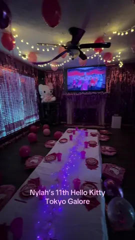 Had so much fun putting this together for my niece this was the cutest pink party ever! #pink #birthday #decoration #party #hellokitty 