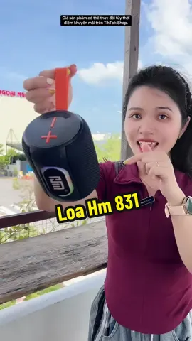 📢 Loa Bluetooth HM 831 – Thiết kế hiện đại, âm thanh sống động 🔸 Kiểu dáng sang trọng, nhỏ gọn, dễ dàng mang theo mọi nơi. 🔸 Kết nối Bluetooth ổn định, tương thích với nhiều thiết bị khác nhau. 🔸 Âm thanh rõ ràng, bass chắc – mang lại trải nghiệm nghe nhạc, xem phim cực đã. 🔸 Hỗ trợ nhiều chế độ phát nhạc tiện lợi, dễ sử dụng. 🔸 Pin dung lượng cao, sử dụng liên tục trong nhiều giờ mà không lo gián đoạn. ⚠️ Giá sản phẩm có thể thay đổi tùy thời điểm khuyến mãi trên TikTok Shop. #loaBluetooth #loaNgheNhac #loaMini #amthanhhay #onggiareview