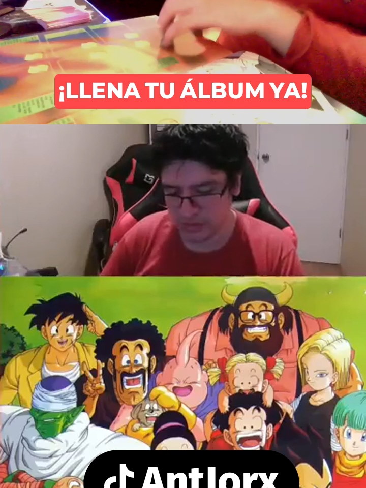 Dragon Ball Z - Seguiremos llenando el album en varios streams #dbz #dragonballz #album #kick #antjorx #freezer #vegeta #goku