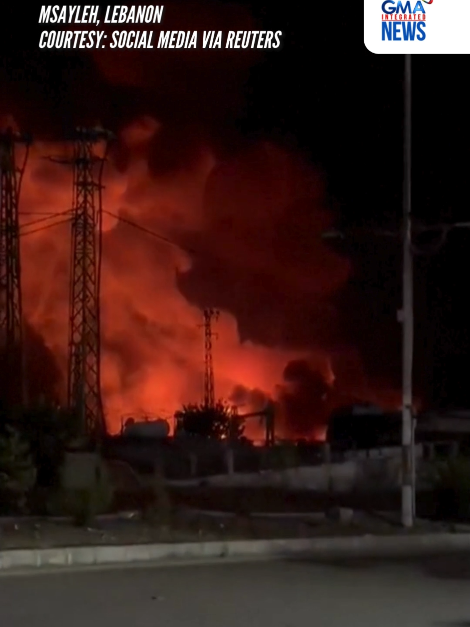ISRAELI STRIKES LEBANON Israeli airstrikes hit the southern Lebanese village of Msayleh before dawn on Saturday, Oct. 11, 2025, killing a Syrian national and wounding seven people, Lebanon's Health Ministry said. An eyewitness video showed large plumes of smoke billowing from the area right after explosions hit Msayleh. In a social media post, Israeli army said it struck and dismantled Hezbollah infrastructure and engineering machinery used to re-establish it, accusing the group of violating the Israel‑Lebanon 