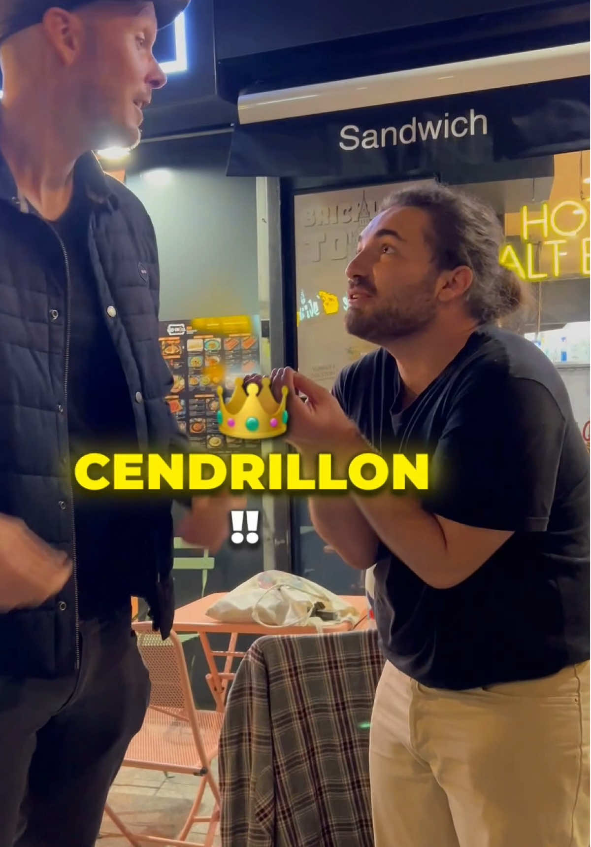 Il a l’air sûr de lui !