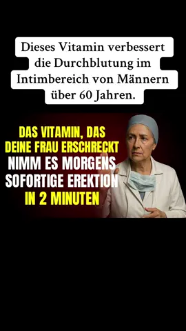 Dieses Vitamin verbessert die Durchblutung im Intimbereich von Männern über 60 Jahren. Wussten Sie, dass 87% der Männer über 60 die natürliche Praxis aufgegeben haben, die Harvard bewies, das Prostatakrebsrisiko um 33% senkt? Entdecken Sie, warum Männer, die regelmäßige intime Aktivität 21 Mal pro Monat beibehalten, signifikanten Schutz gegen Prostatakrebs, Alterung und Vitalitätsverlust haben. Dieses Video enthüllt Harvard-Forschung an 32.000 Männern über 18 Jahre, die 33% Reduktion des Prostatakrebsrisikos durch regelmäßige intime Aktivität zeigt. Erfahren Sie, wie natürliche Aktivität Stickoxid stimuliert (Nobel-prämiertes Molekül), Cortisol um 70% reduziert, Testosteron um 30% erhöht, Schlaf um 65% verbessert, Immunsystem stärkt und Gehirnfunktion schützt. Entdecken Sie Verbindung zwischen Prostata-Gesundheit und Prävention von Herz-Kreislauf-Erkrankungen, Diabetes und Demenz. Verstehen Sie, warum die Prostata regelmäßiges Entleeren wie ein Schwamm benötigt, wie intime Aktivität 30 Gehirnregionen gleichzeitig aktiviert, und warum Männer mit aktivem Intimleben Blutgefäße haben, die wie die 10-15 Jahre jüngerer Männer funktionieren. Erhalten Sie Selbstuntersuchungs-Checkliste, Warnzeichen die sofortige ärztliche Aufmerksamkeit erfordern, und Vorteile für Beckenboden, Blasenkontrolle und Schmerzreduktion. Schreiben Sie 