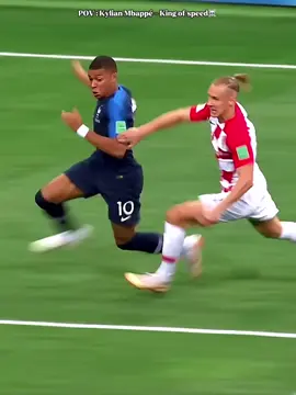 Kylian Mbappe - King of speed☠️ #football #Soccer #mbappe #kylianmbappé #mbappefanx 