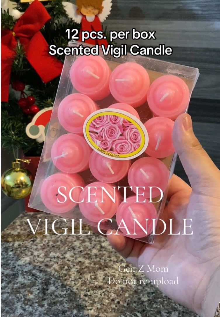 12 pcs. Scented Vigil Candle 🕯️ — perfect for altar or cemetery candles 🕯️✨ #scentedvigilcandleset #candleset #vigilcandles 