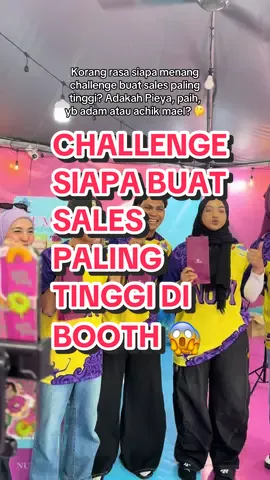 Korang rasa siapa menang challenge buat sales paling tinggi? Adakah @PIEYAKHAN , @P A I H G E R A M🤡 , @YB Adam Amri 🦷 atau @𝘼𝙘𝙝𝙞𝙠𝙈𝙖𝙚𝙡 ? 🤔 Btw terima kasih semua yg support dtg beli di booth numi selama 5 hari kita bertapak di stadium kota bharu 7-11hb. Ada rezeki jumpa tahun depan🙋🏼‍♀️🥹 #fyp #numiskincare #numisoap 