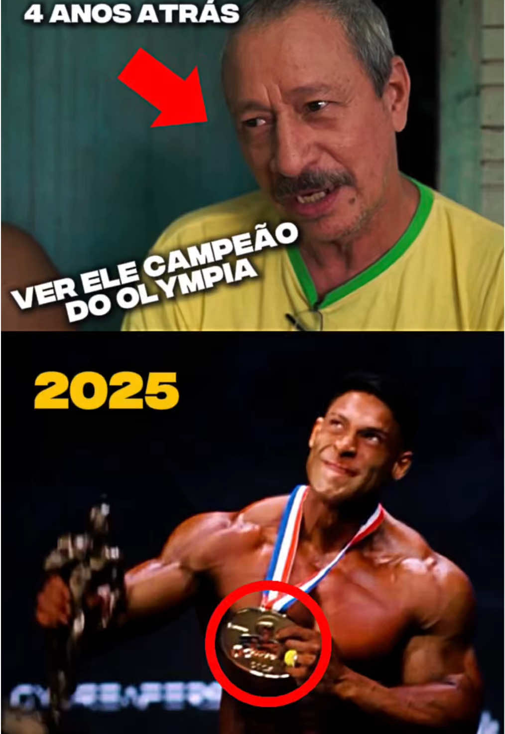 O SONHO DO PAI DO RAMON 🏆🇧🇷… #mrolympia #ramondino #fisiculturismo #maxtitanium #classicphysique 