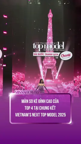 Màn so kè đỉnh cao của Top 4 tại chung kết Vietnam’s Next Top Model 2025 #vietnamnexttopmodel2025 #xuhuong #missshowbiz12 #giaitri #giangphung 