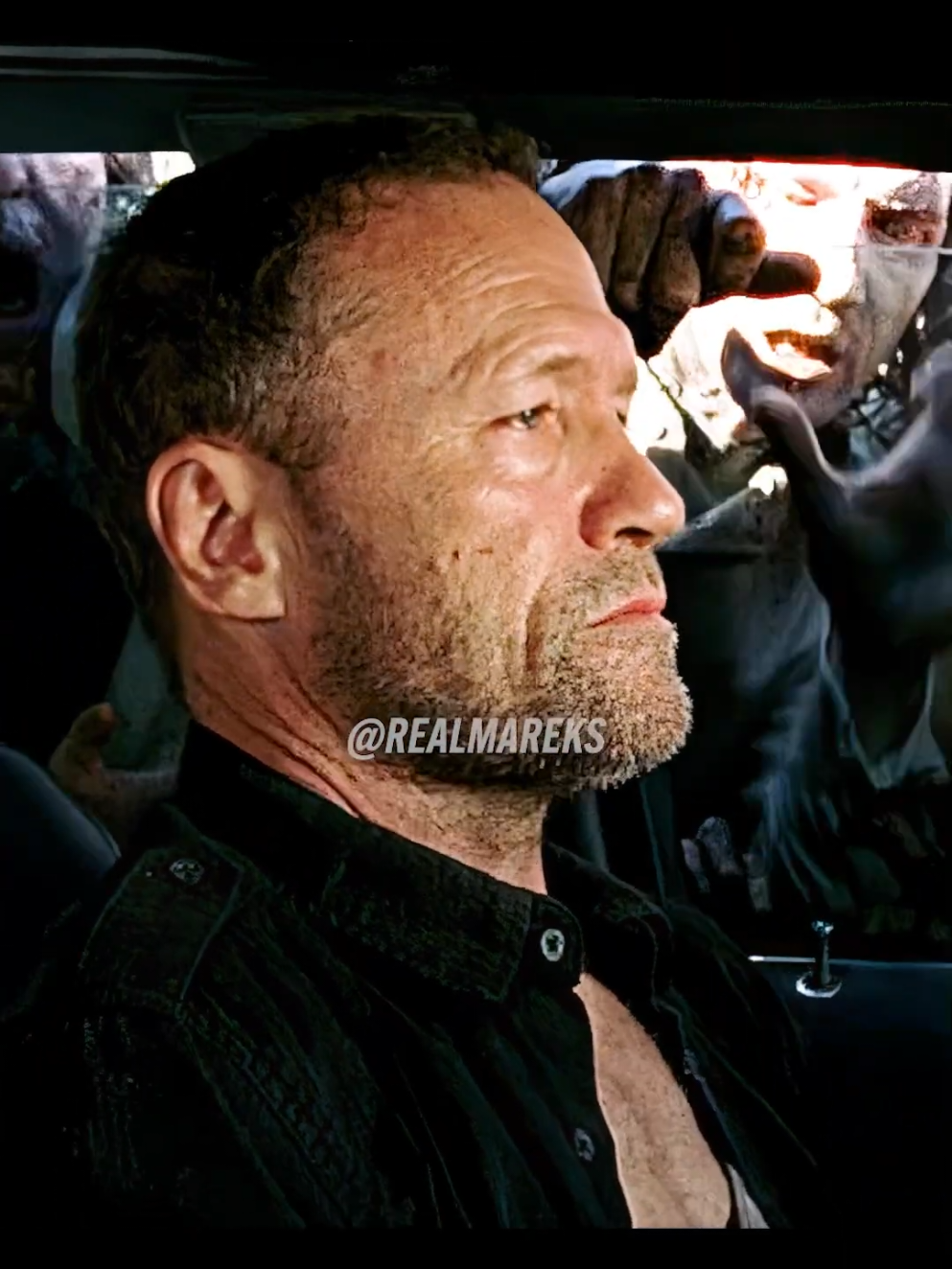 Merle Drinks Whiskey In Car 🍾 | The Walking Dead S3.E15 #fyp #thewalkingdead #twd #rickgrimes #merledixon 