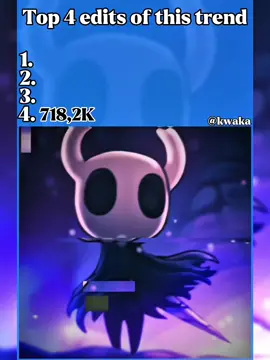 Top 4 edits of this trend⚜️ #hollowknight #trendsong #goviral 
