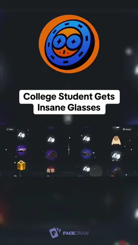 College Student Gets Insane Glasses